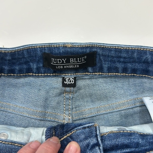Judy Blue High Waist Tummy Control Skinny Jeans Sz 3/26 Item# 3G - Picture 6 of 9